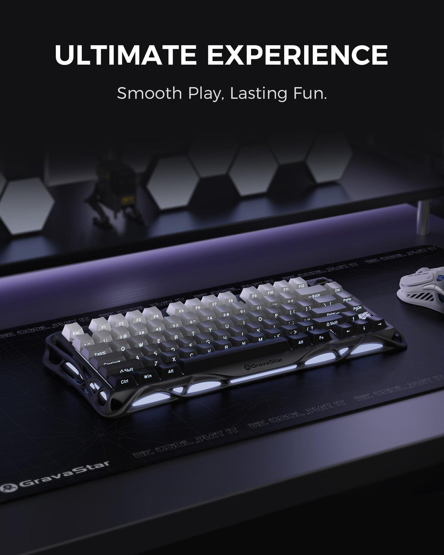 75% Wireless Mechanical Gaming Keyboard with RGB