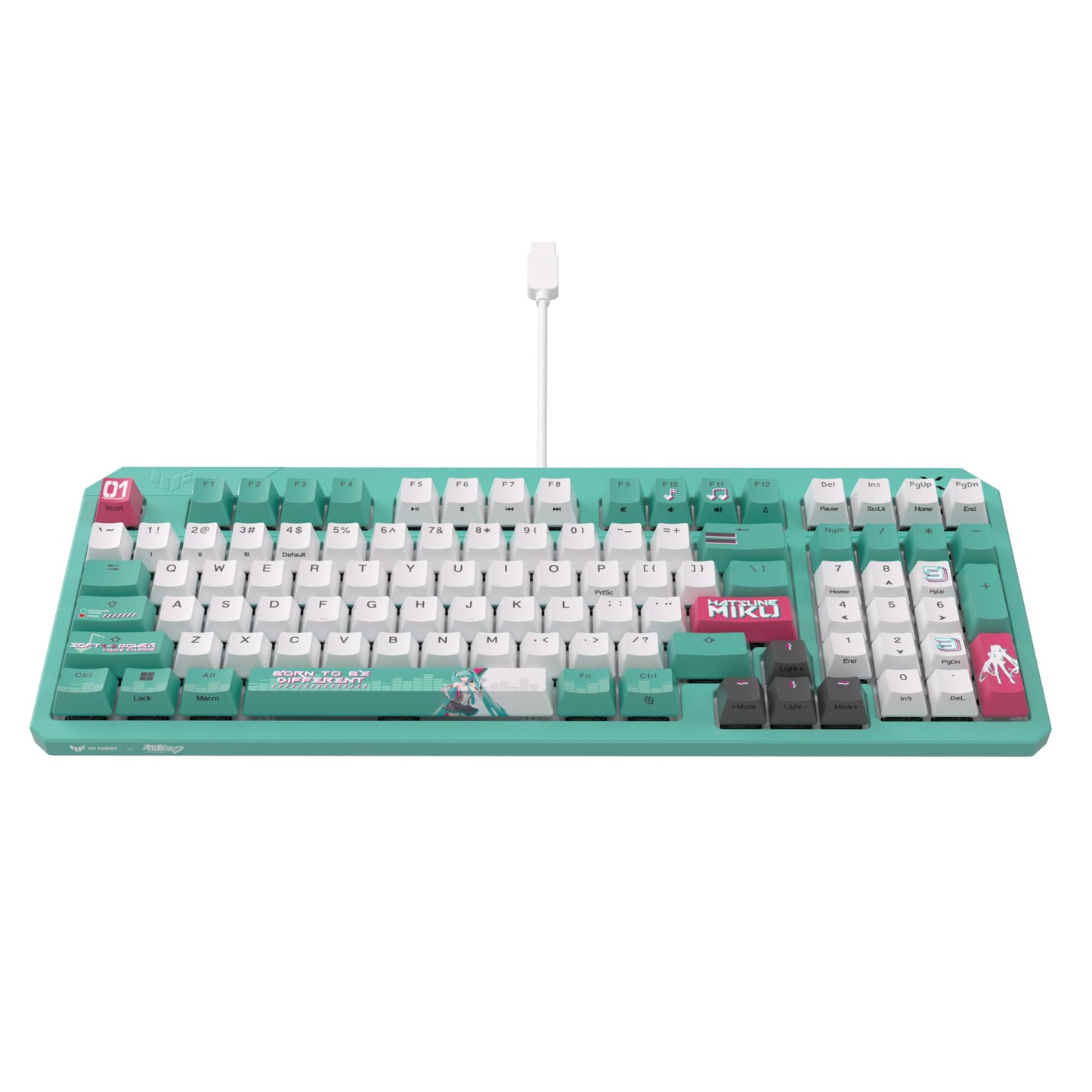 97-Key Optical Mechanical Gaming Keyboard with RGB