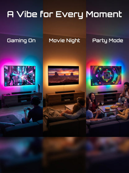 TV LED Lights for Ambient Backlighting