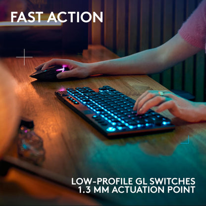 Low Profile Wireless Gaming Keyboard