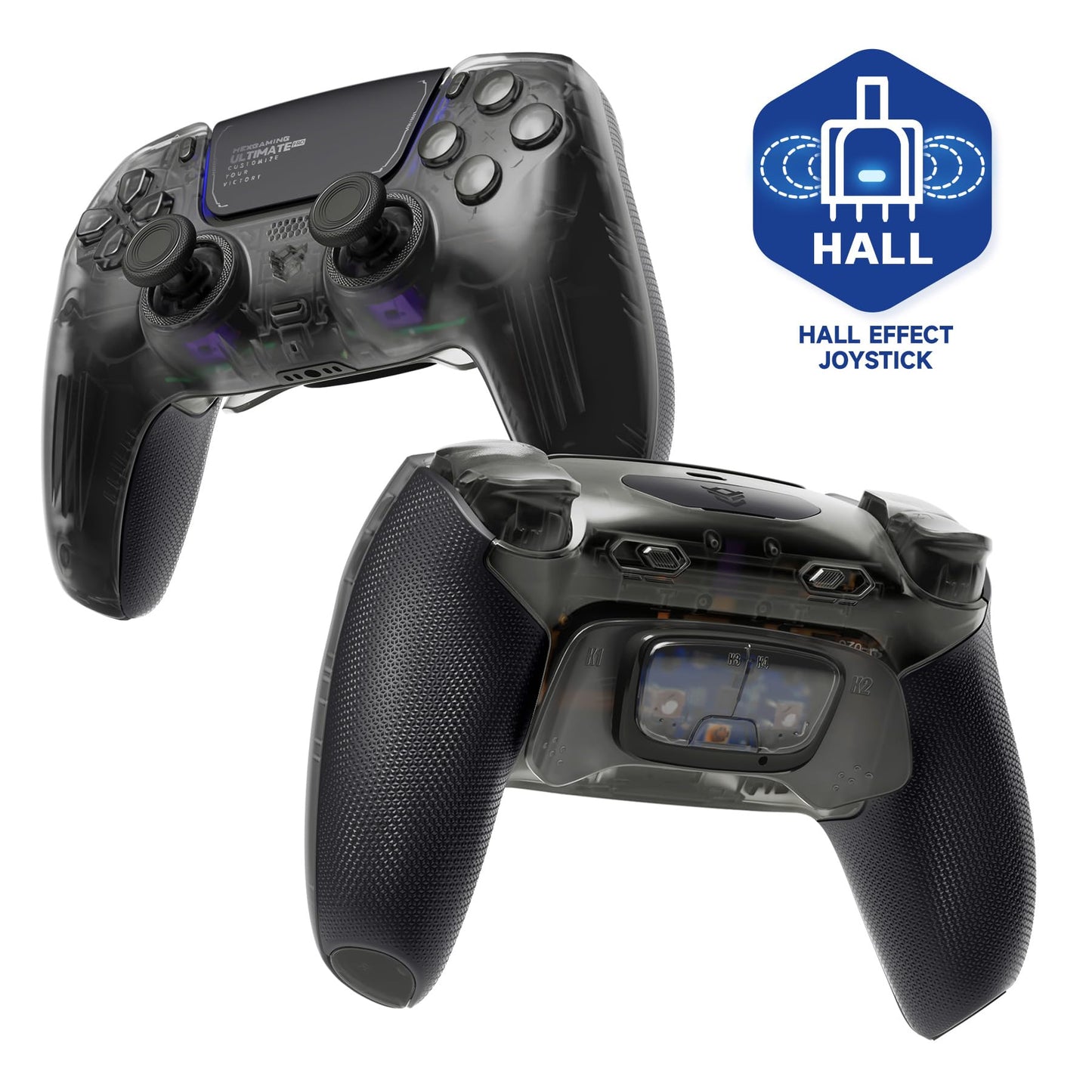 Pro Gaming Controller with Remappable Buttons