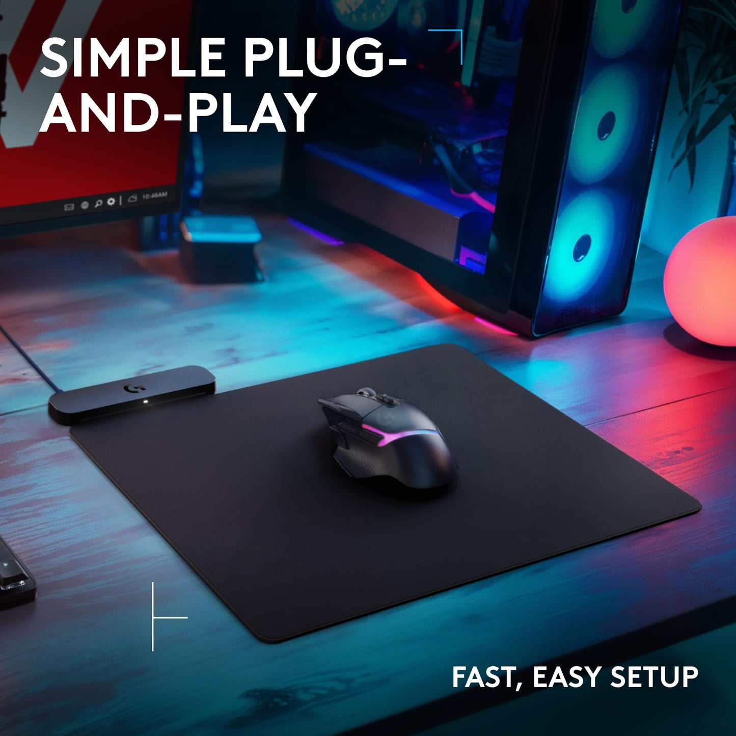 Wireless Gaming Mouse with RGB and Precision Sensor