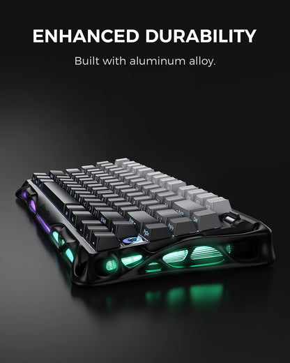 75% Wireless Mechanical Gaming Keyboard with RGB