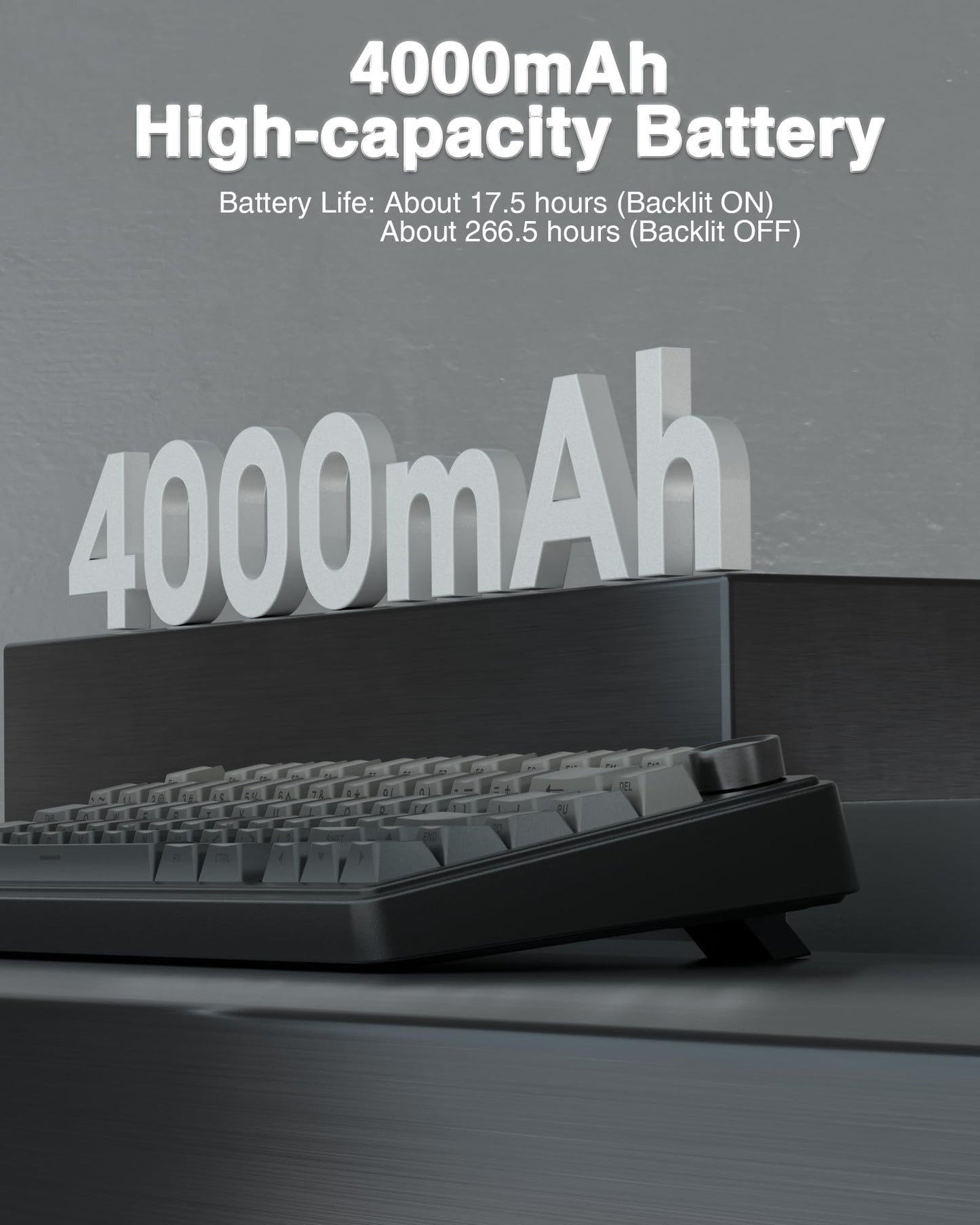Wireless Mechanical Gaming Keyboard with RGB