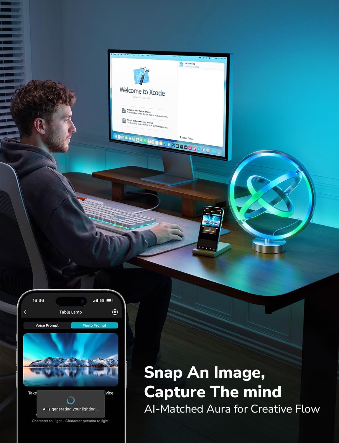 Lepro AI Smart Table Lamp