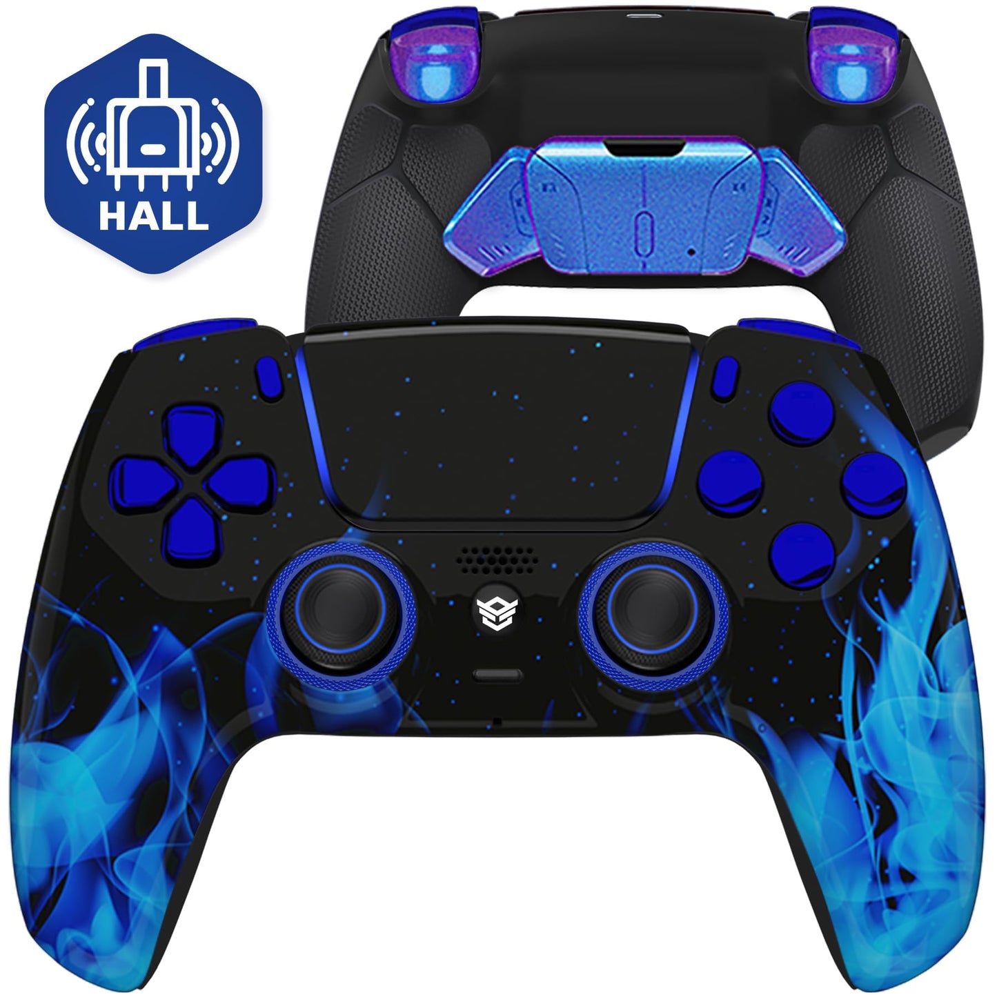 Pro Gaming Controller with Hall Effect Buttons