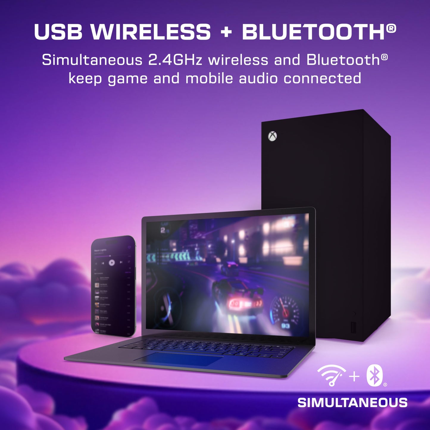 Premium Wireless Gaming Headset with Noise Cancellation