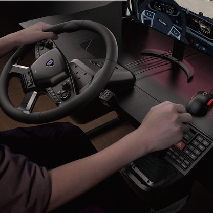 Truck Simulator Control System with Steering Wheel