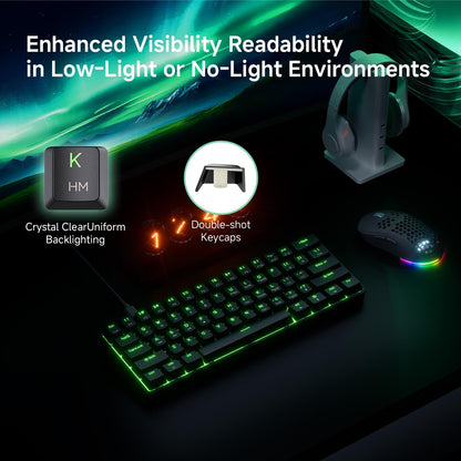 TMKB 60% Mechanical Gaming Keyboard