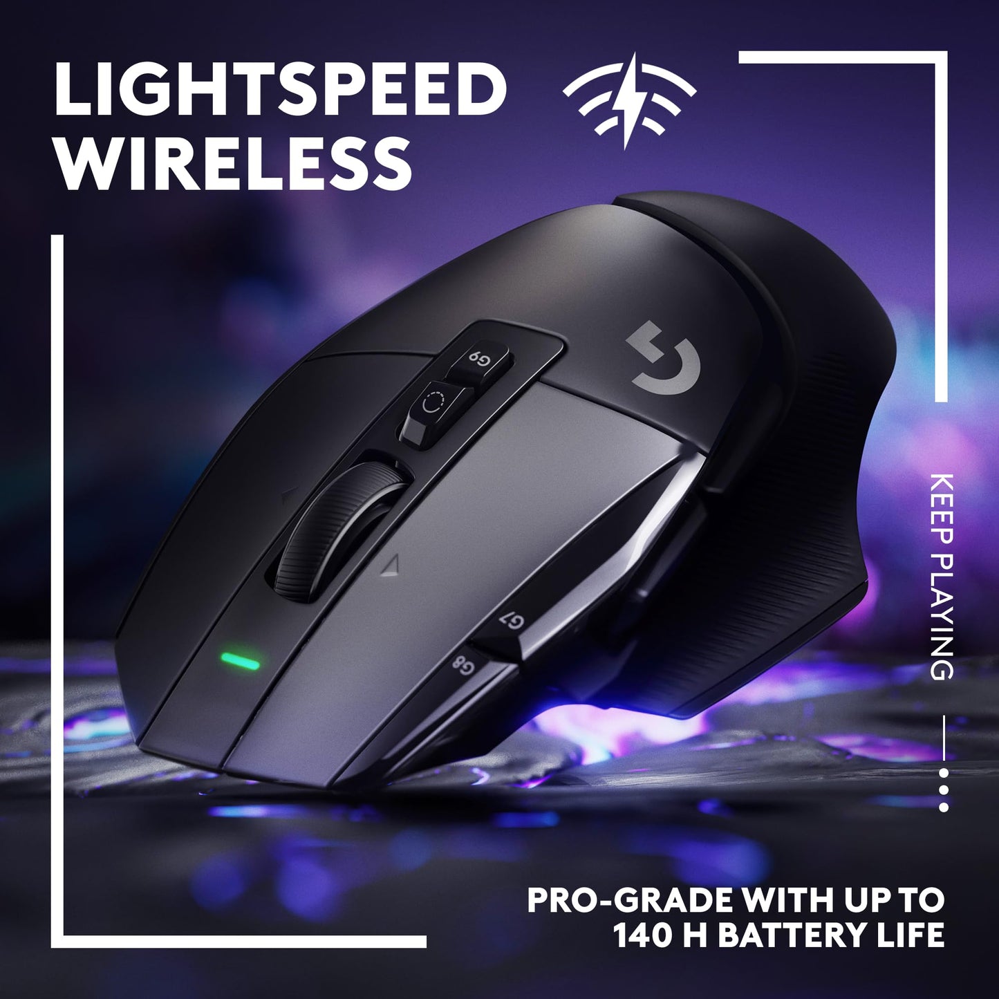 Wireless Gaming Mouse with RGB and Precision Sensor