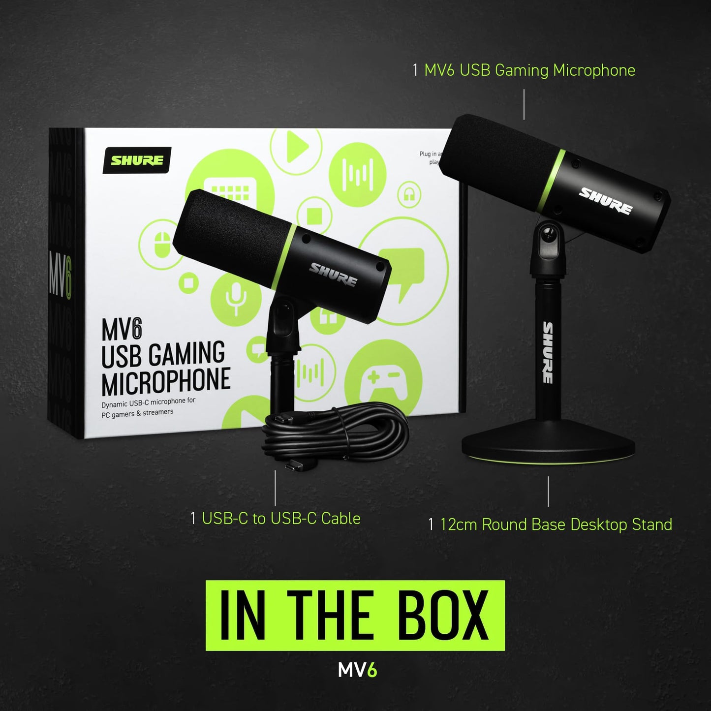 USB Gaming Microphone for Streaming and Recording