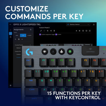 Low Profile Wireless Gaming Keyboard