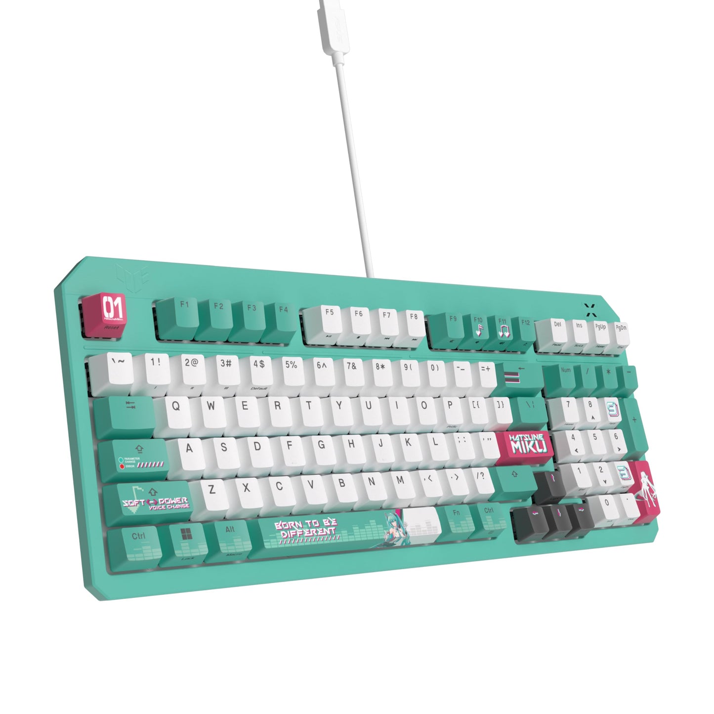 97-Key Optical Mechanical Gaming Keyboard with RGB