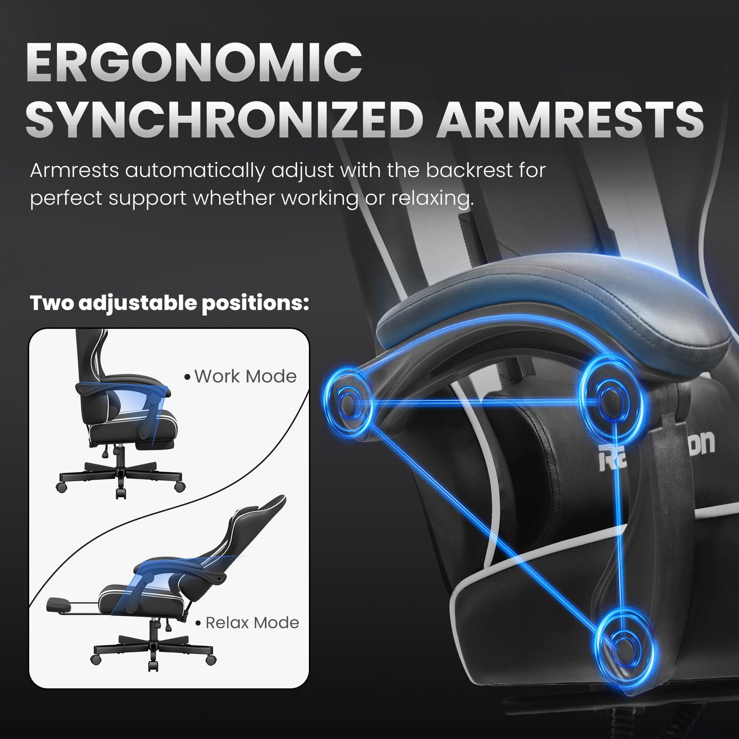 Ergonomic Gaming Chair with Full Body Support