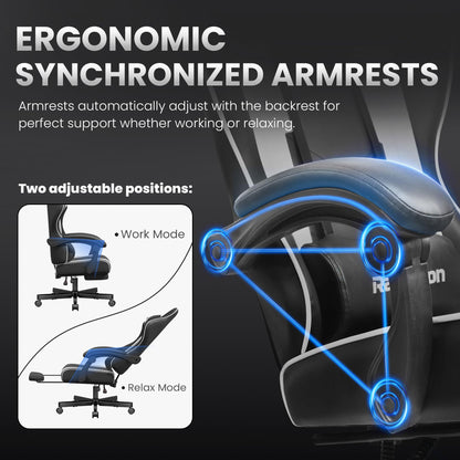 Ergonomic Gaming Chair with Full Body Support