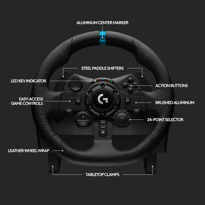 Force Feedback Racing Wheel & Pedal Set