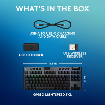 Low Profile Wireless Gaming Keyboard