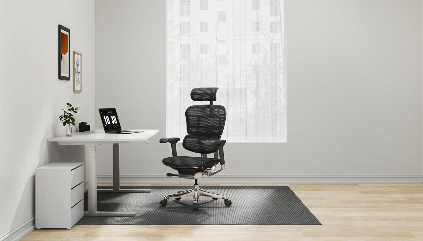 High Back Mesh Office Chair with Adjustable Support