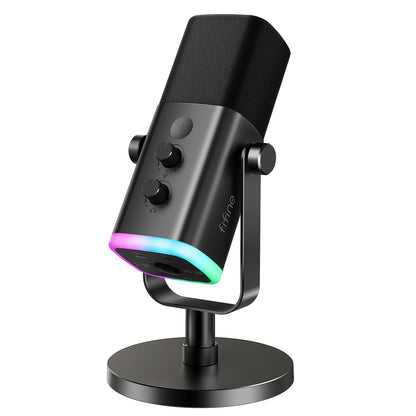 XLR USB Dynamic Microphone with RGB for Streaming