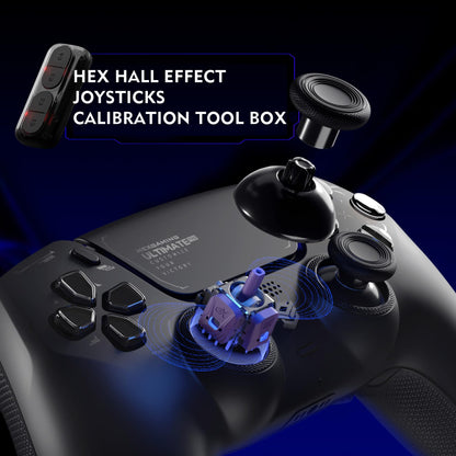 Pro Gaming Controller with Remappable Buttons