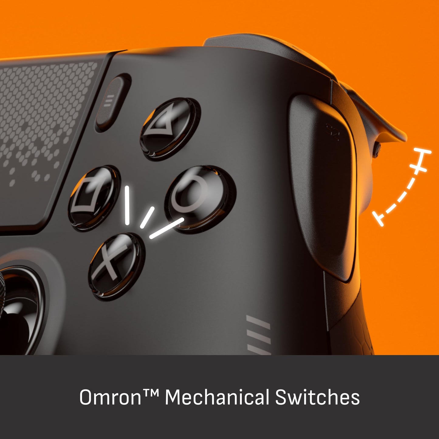 Wireless PS5 Gaming Controller with Custom Inputs