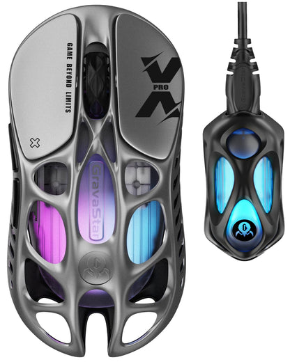 Wireless Gaming Mouse with Futuristic Design