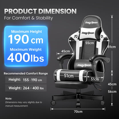 Ergonomic Gaming Chair with Full Body Support