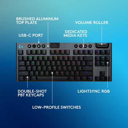 Low Profile Wireless Gaming Keyboard