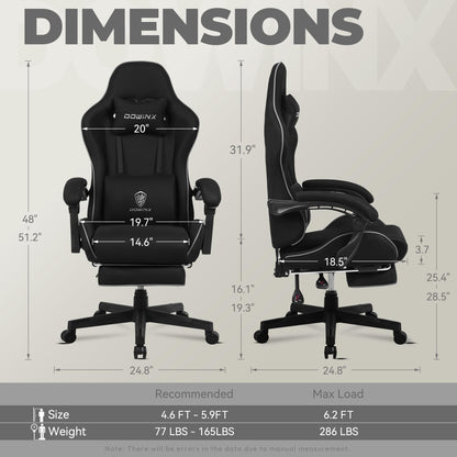 Fabric Ergonomic Gaming Chair