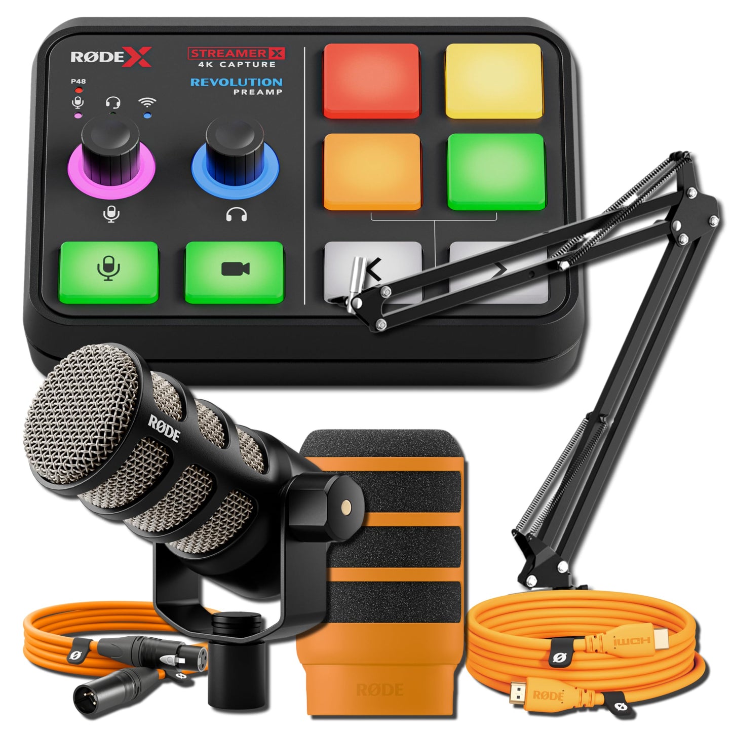 Streaming Audio Bundle with Microphone and Mixer