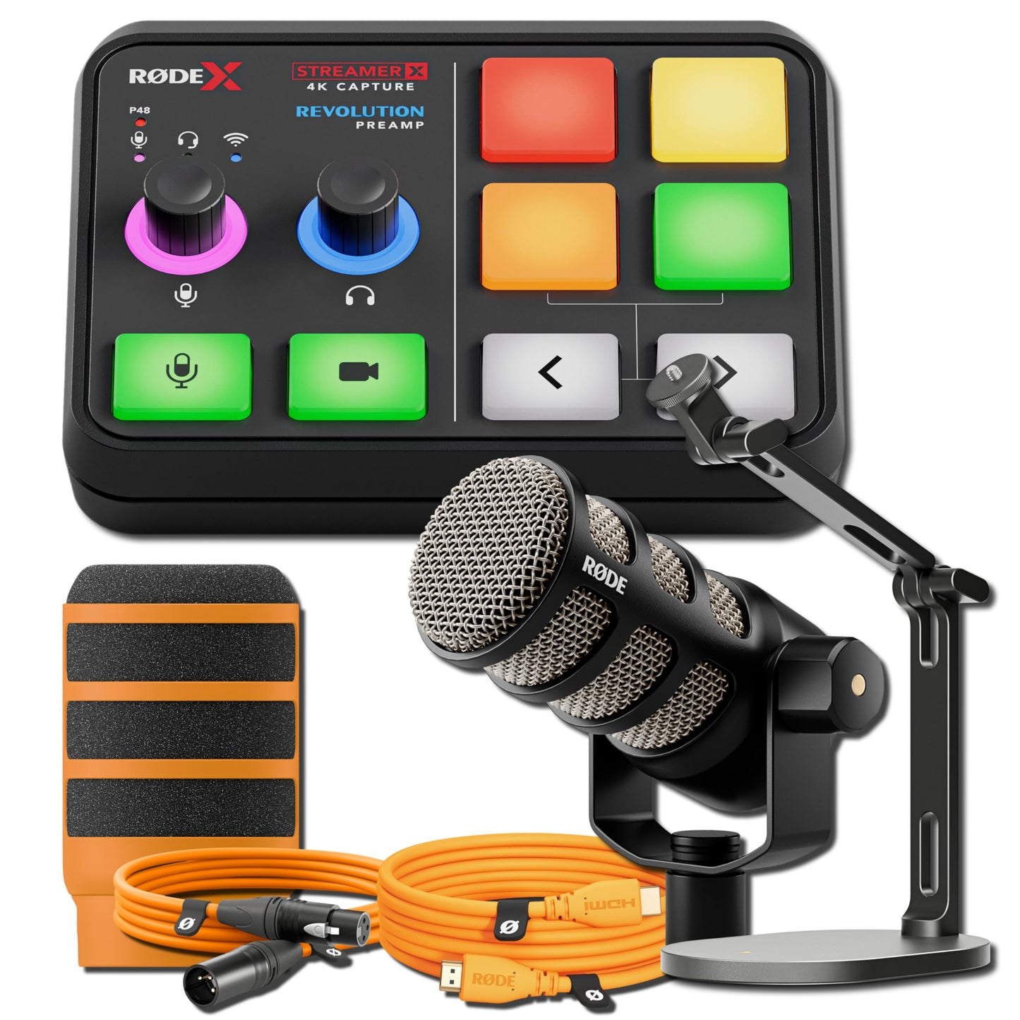 Streaming Audio Bundle with Microphone and Mixer