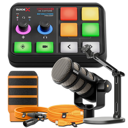 Streaming Audio Bundle with Microphone and Mixer