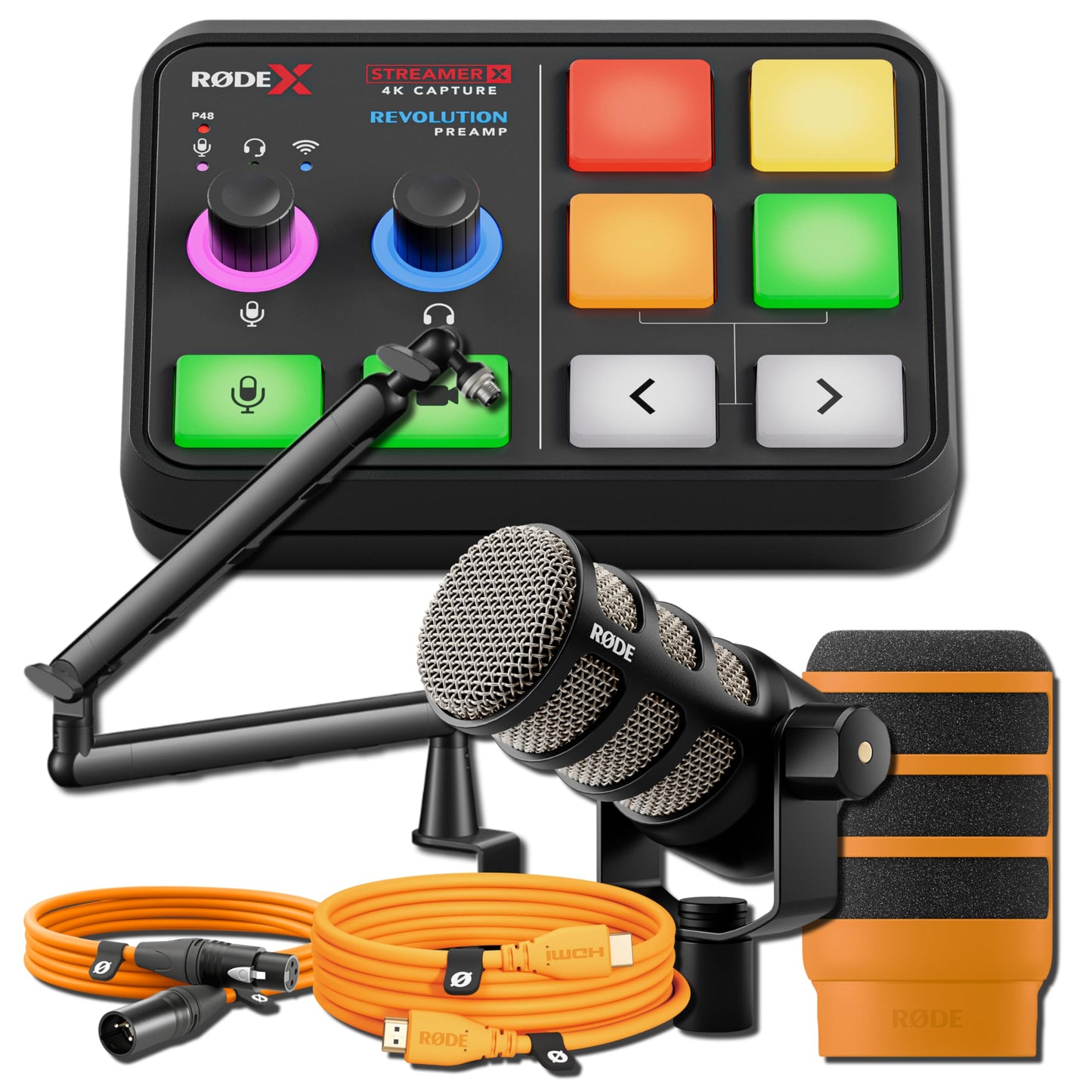 Streaming Audio Bundle with Microphone and Mixer