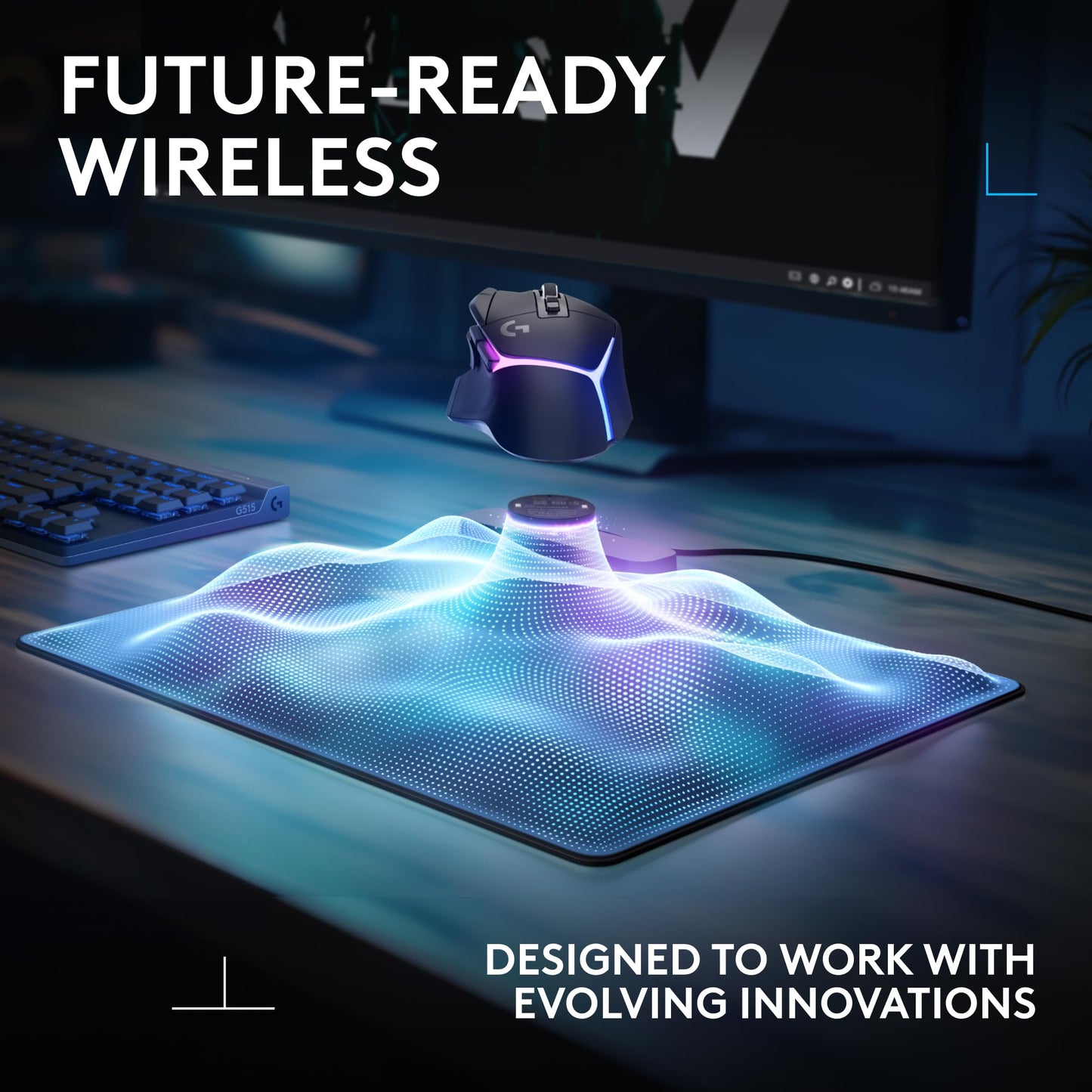 Wireless Gaming Mouse with RGB and Precision Sensor