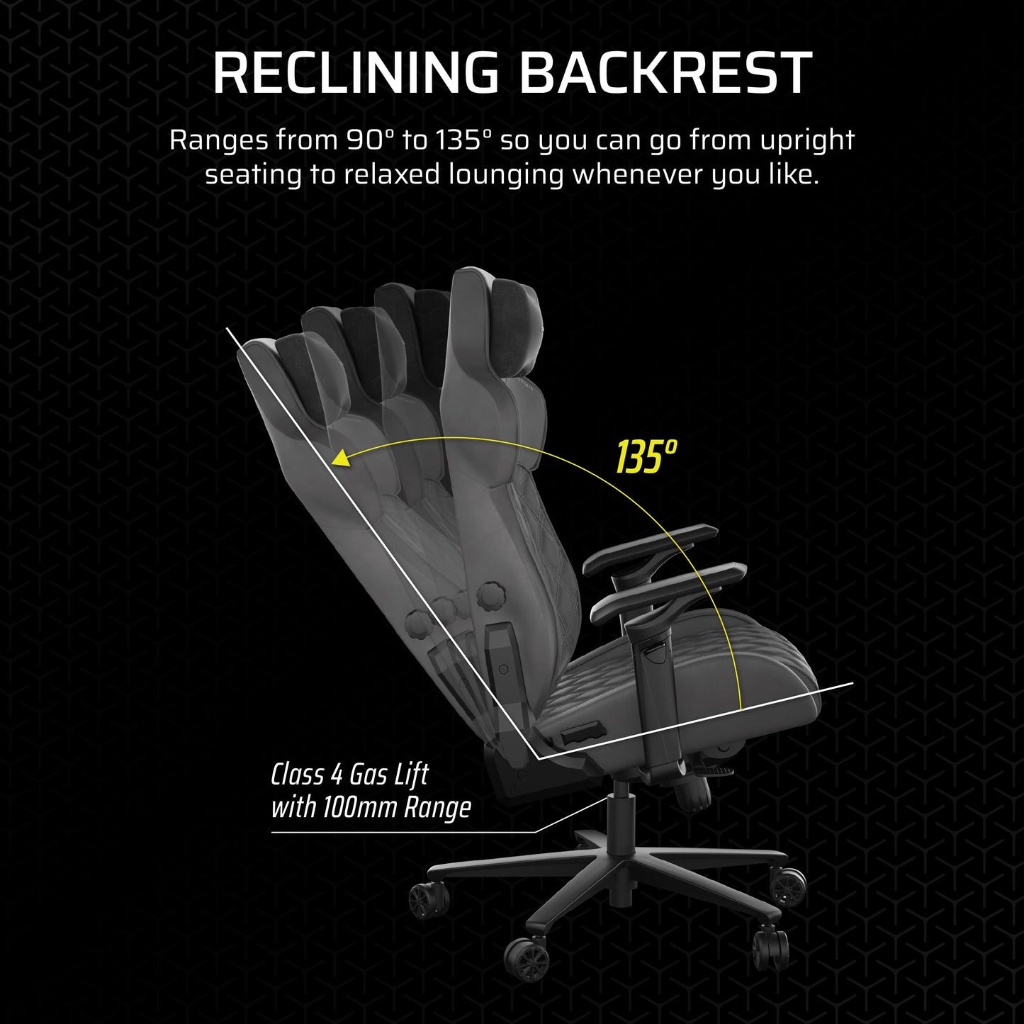 Premium Ergonomic Gaming Chair with Adjustable Support