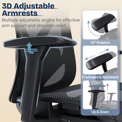 Ergonomic Office Chair with Lumbar Support
