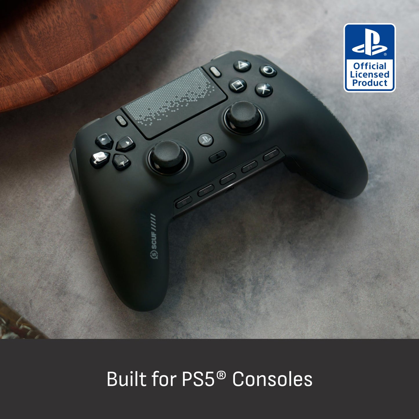 Wireless PS5 Gaming Controller with Custom Inputs