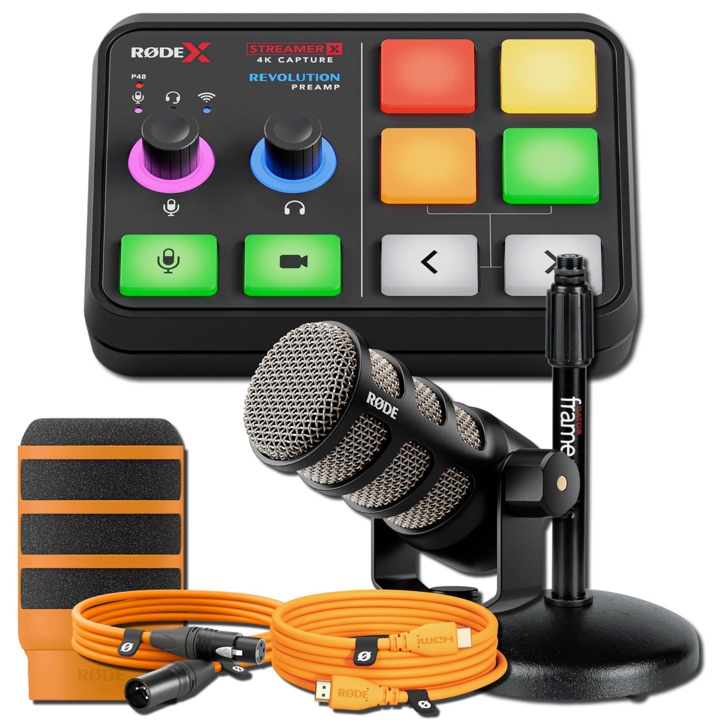 Streaming Audio Bundle with Microphone and Mixer