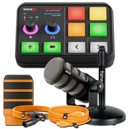 Streaming Audio Bundle with Microphone and Mixer