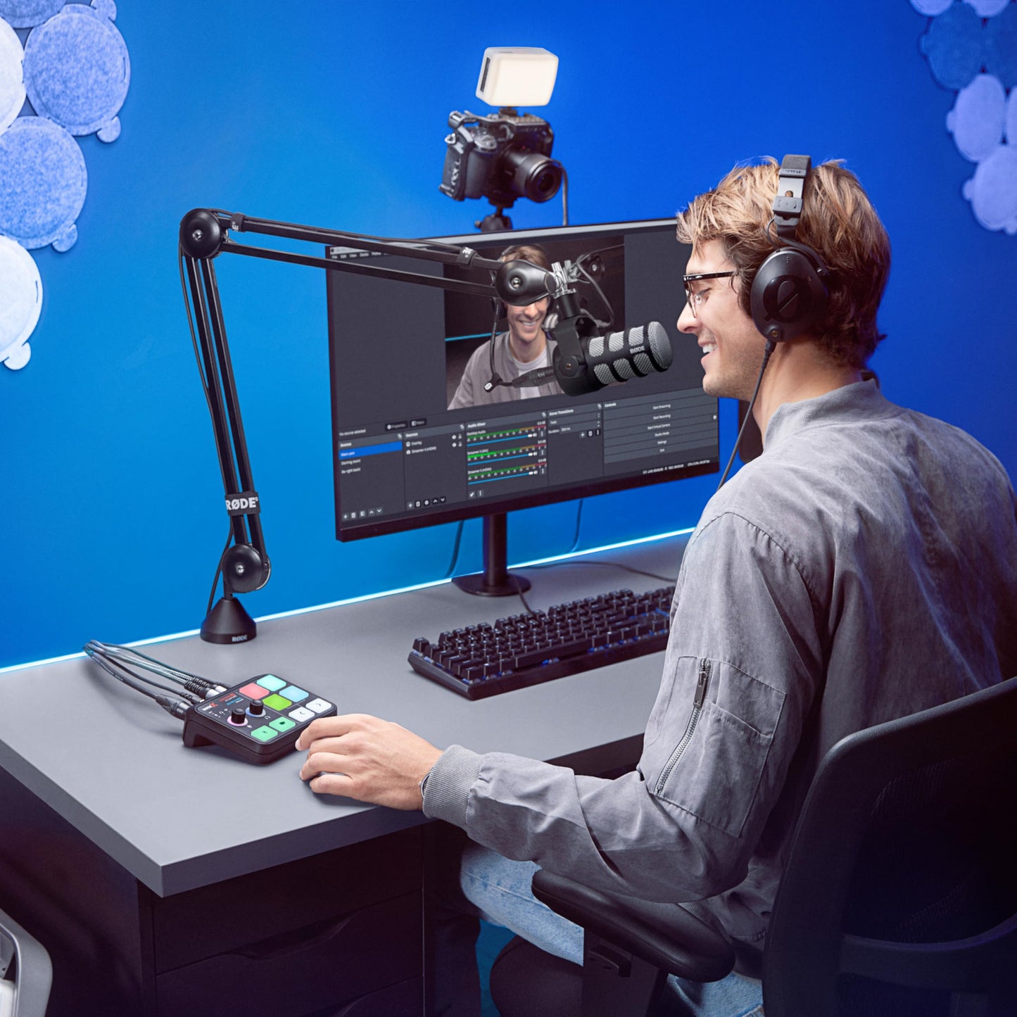 Streaming Audio Bundle with Microphone and Mixer