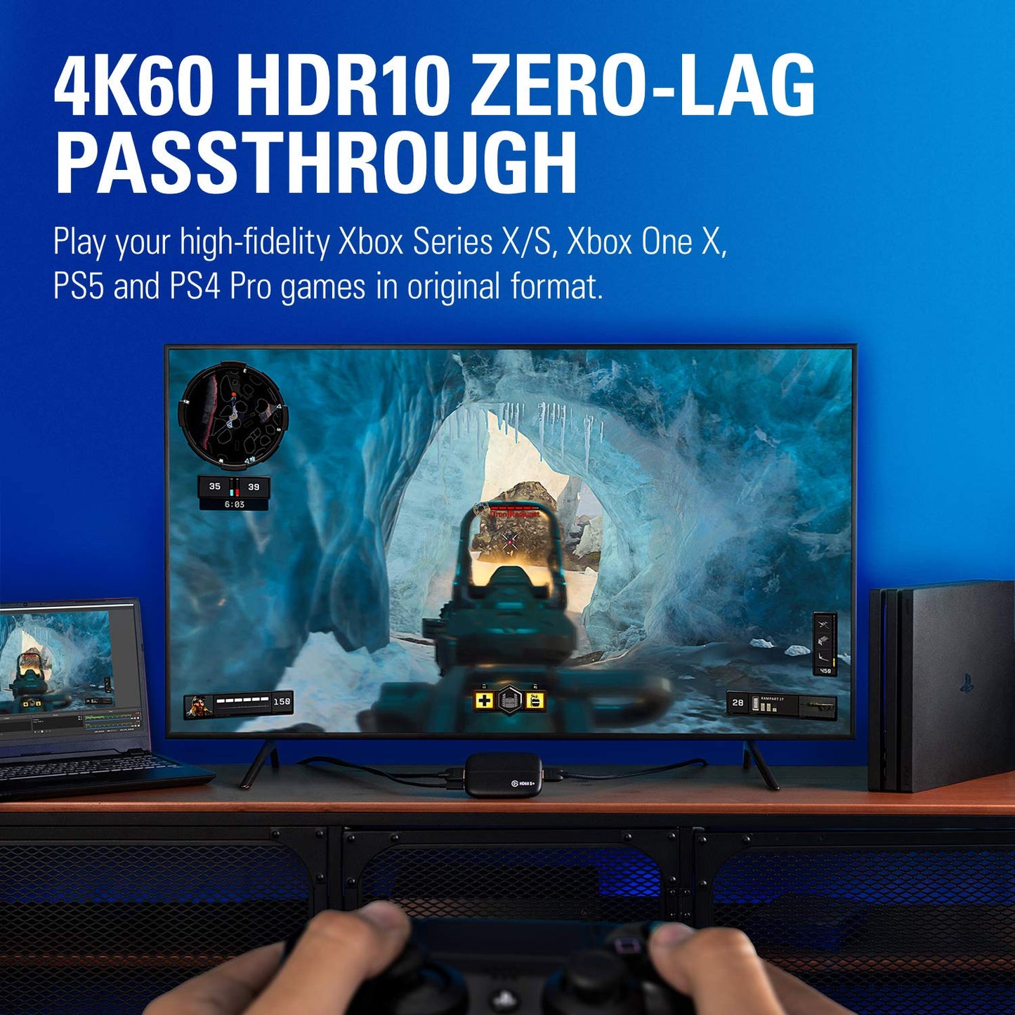 External Capture Card for 4K Streaming and Recording
