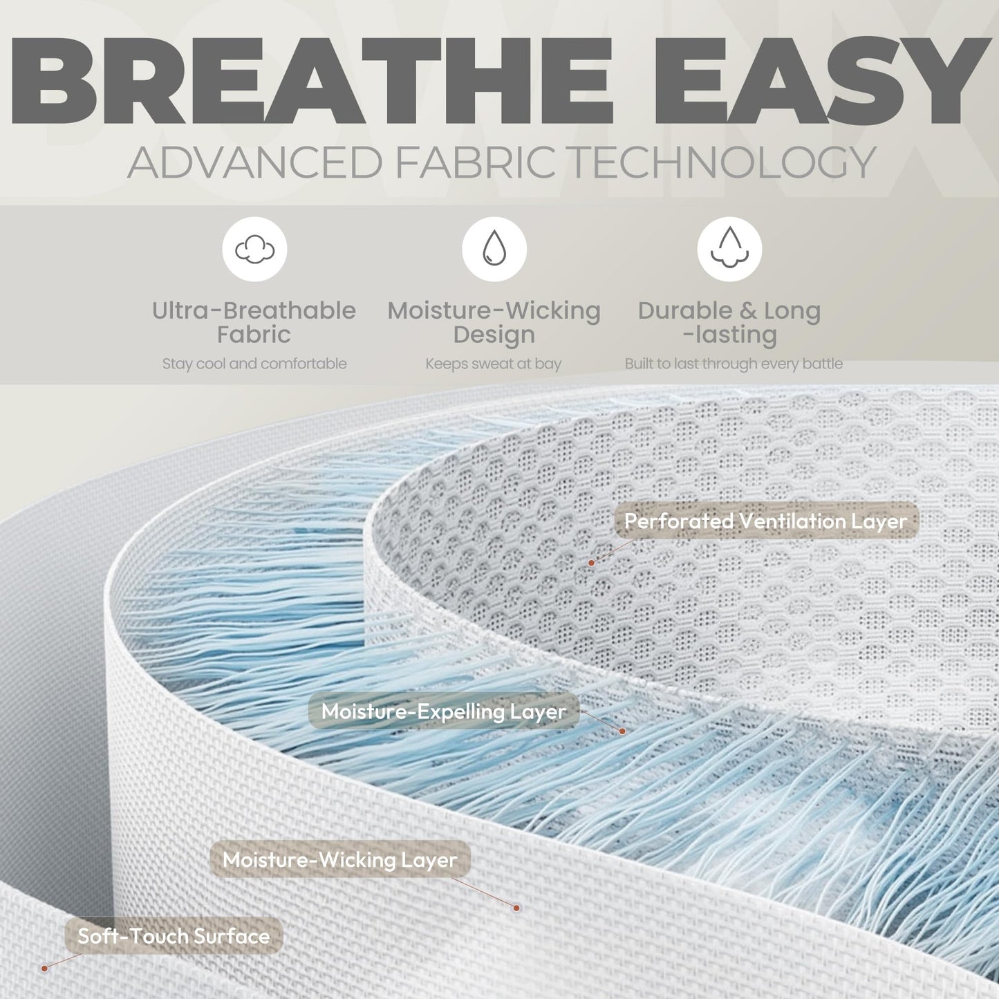 Fabric Ergonomic Gaming Chair