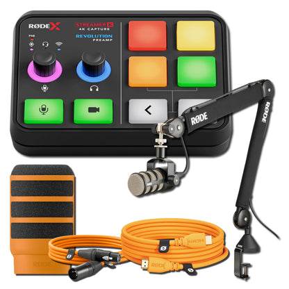 Streaming Audio Bundle with Microphone and Mixer