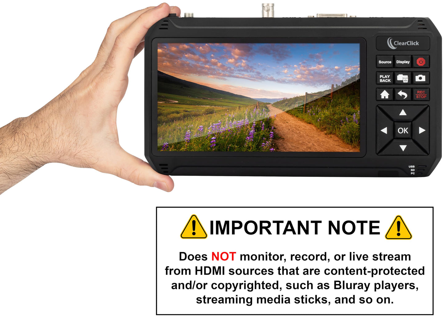 HD Video Capture Box for Streaming and Recording