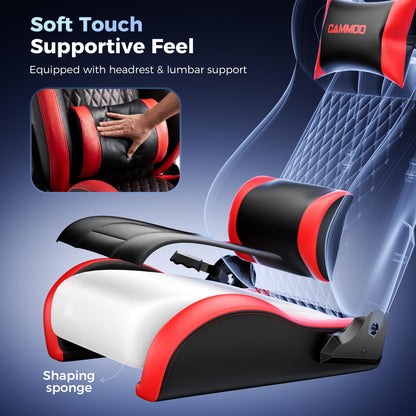Sim Racing Cockpit with Monitor Mount and Handbrake