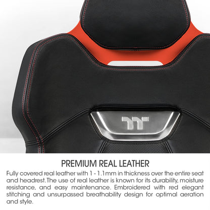 Real Leather Ergonomic Gaming Chair