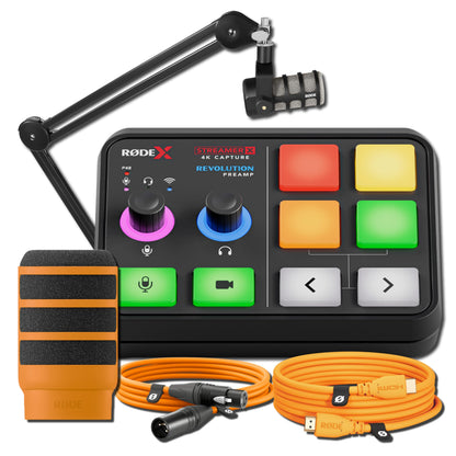 Streaming Audio Bundle with Microphone and Mixer