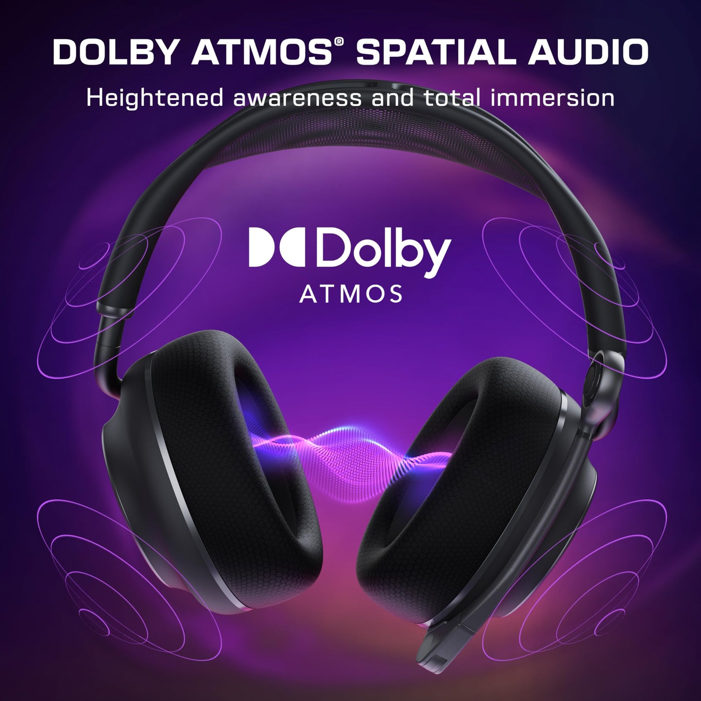 Premium Wireless Gaming Headset with Noise Cancellation