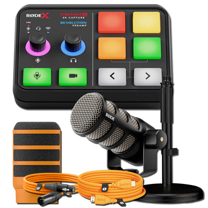 Streaming Audio Bundle with Microphone and Mixer