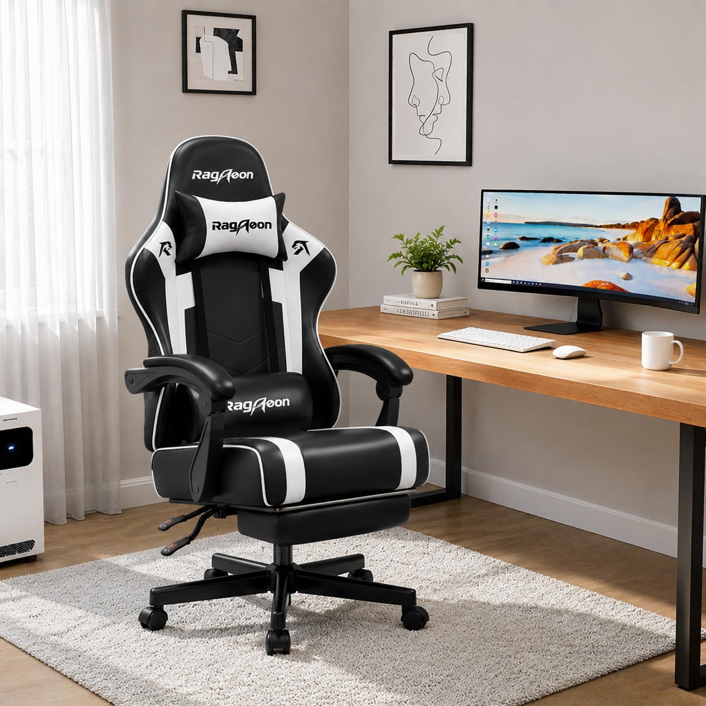 Ergonomic Gaming Chair with Full Body Support